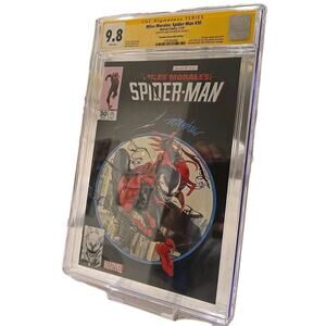Miles Morales Spider-Man #30 2021 NYCC Variant Signed and Sketch CGC 9.8